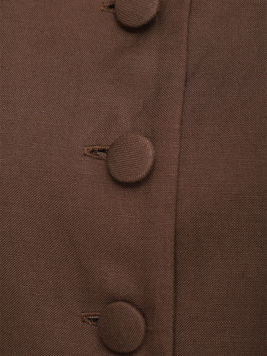 Жилет льняной