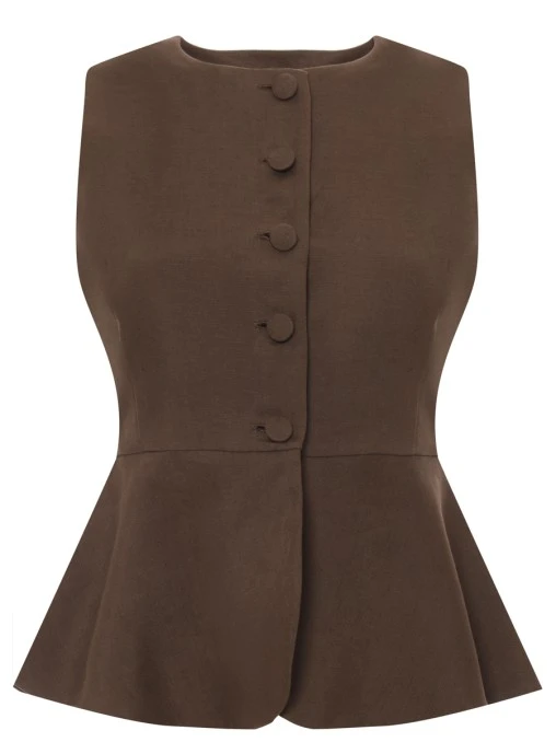 Жилет льняной CRUISE DE LUXE