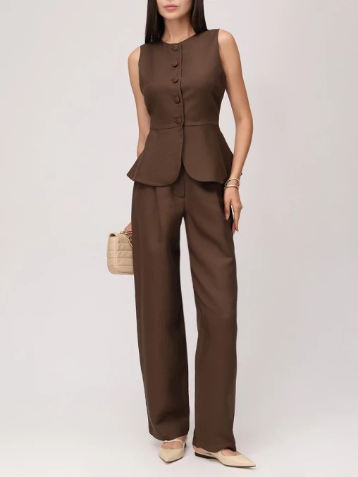 Жилет льняной CRUISE DE LUXE