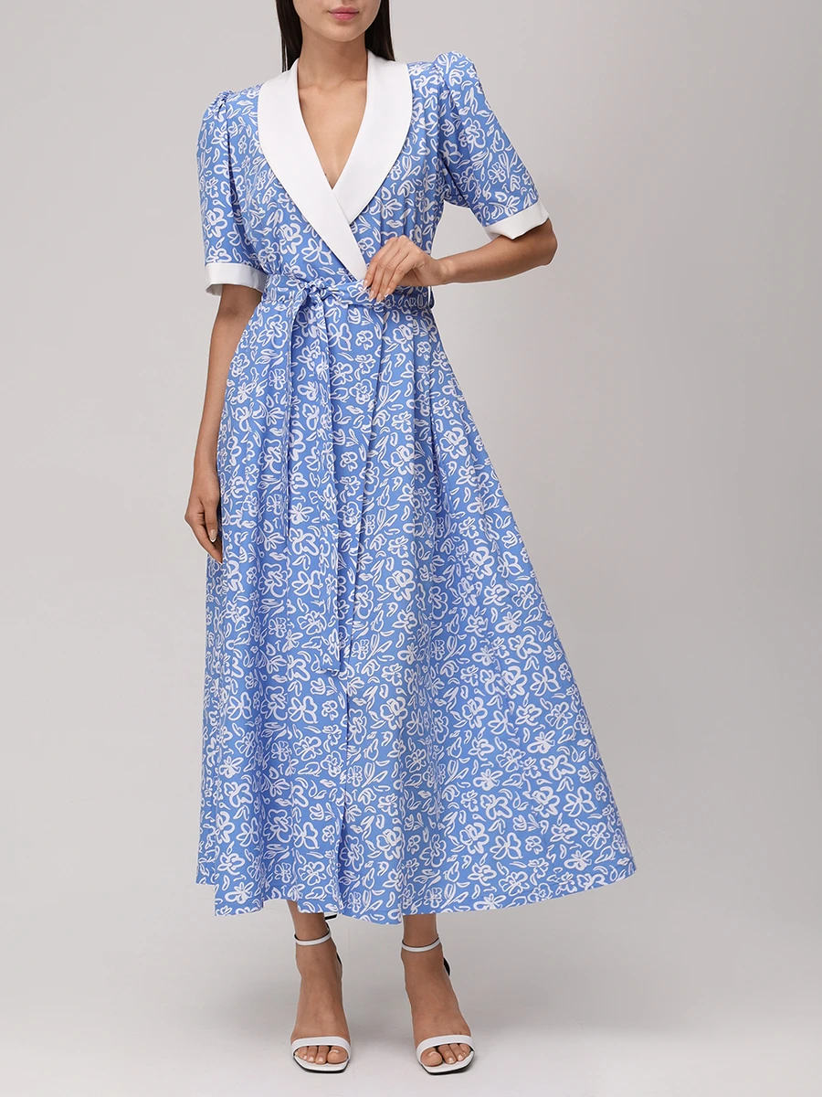 Платье Миконос с принтом