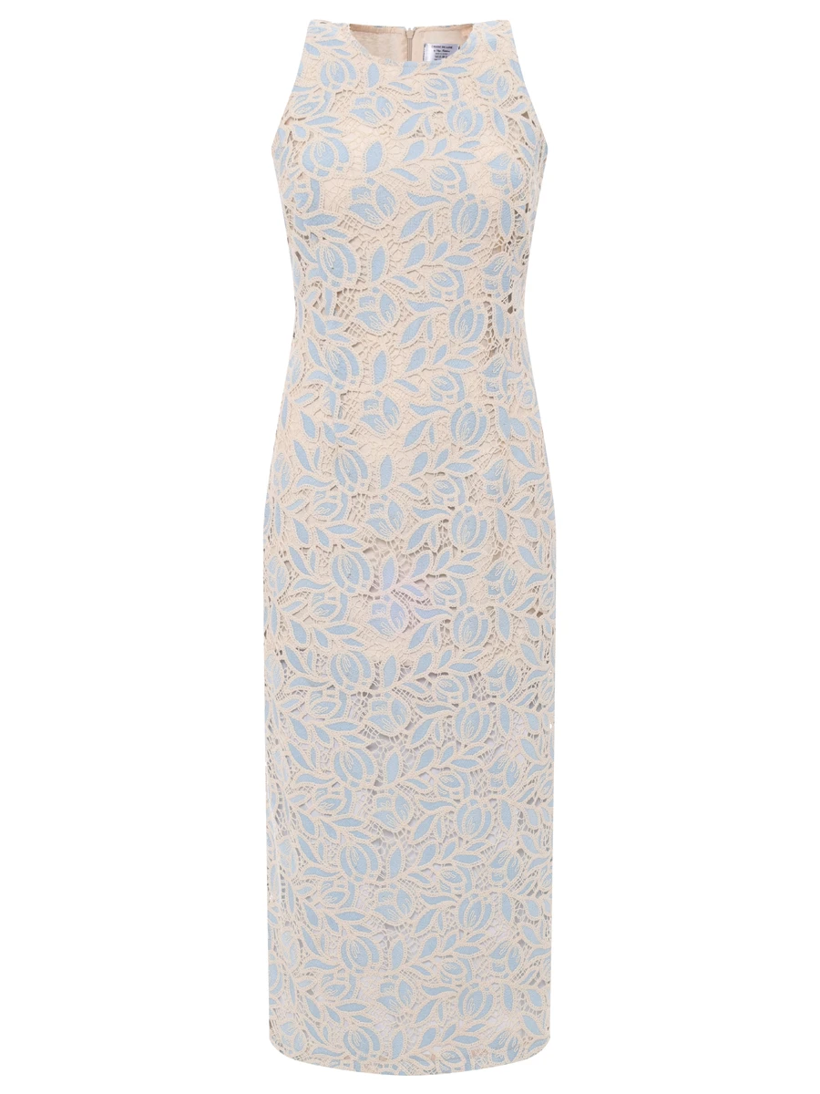 Платье-футляр кружевное