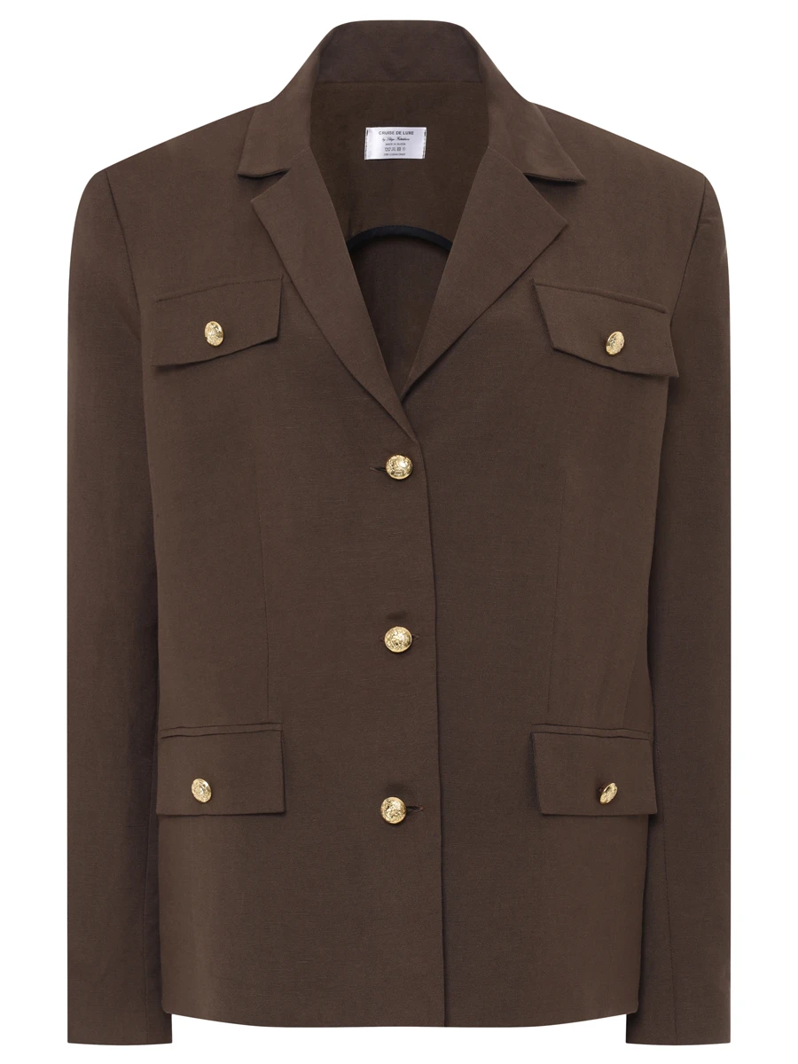 Жакет льняной