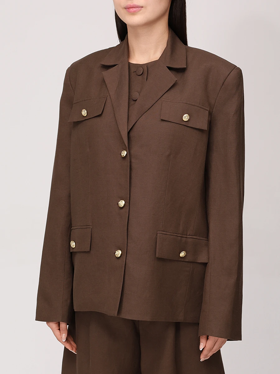 Жакет льняной