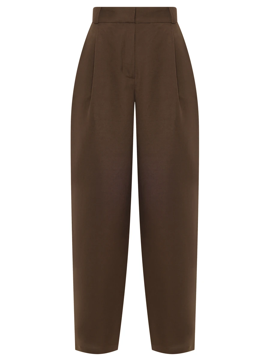 Брюки льняные