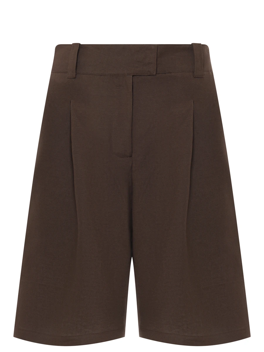 Бермуды льняные