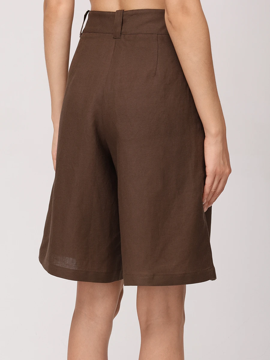 Бермуды льняные