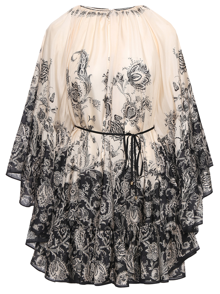 Платье шелковое