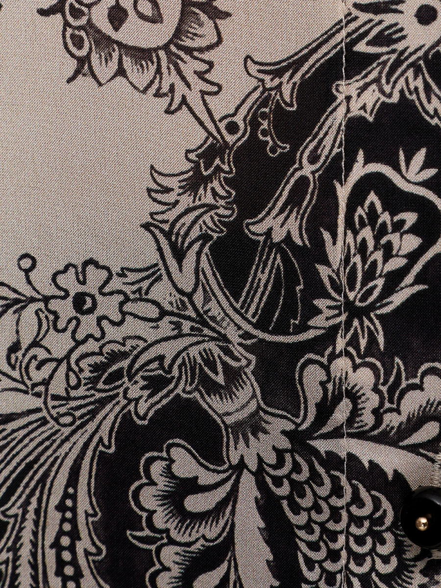 Рубашка шелковая