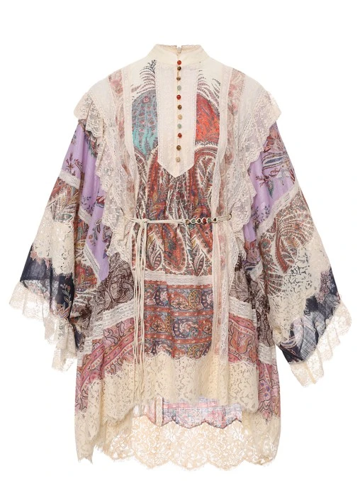 Платье хлопковое ZIMMERMANN