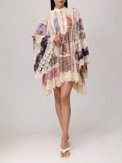 Платье хлопковое ZIMMERMANN