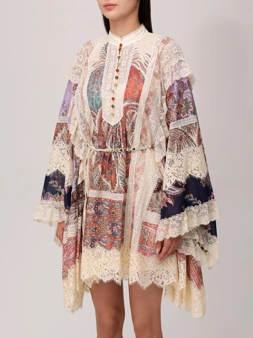 Платье хлопковое ZIMMERMANN