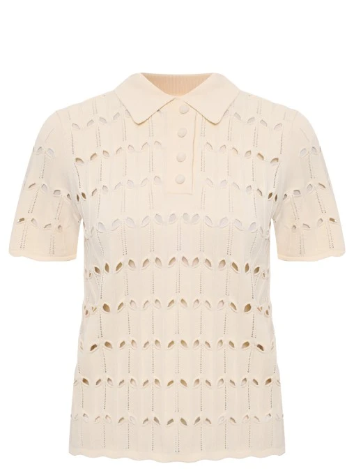 Поло из вискозы ZIMMERMANN