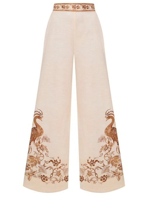 Брюки хлопковые ZIMMERMANN