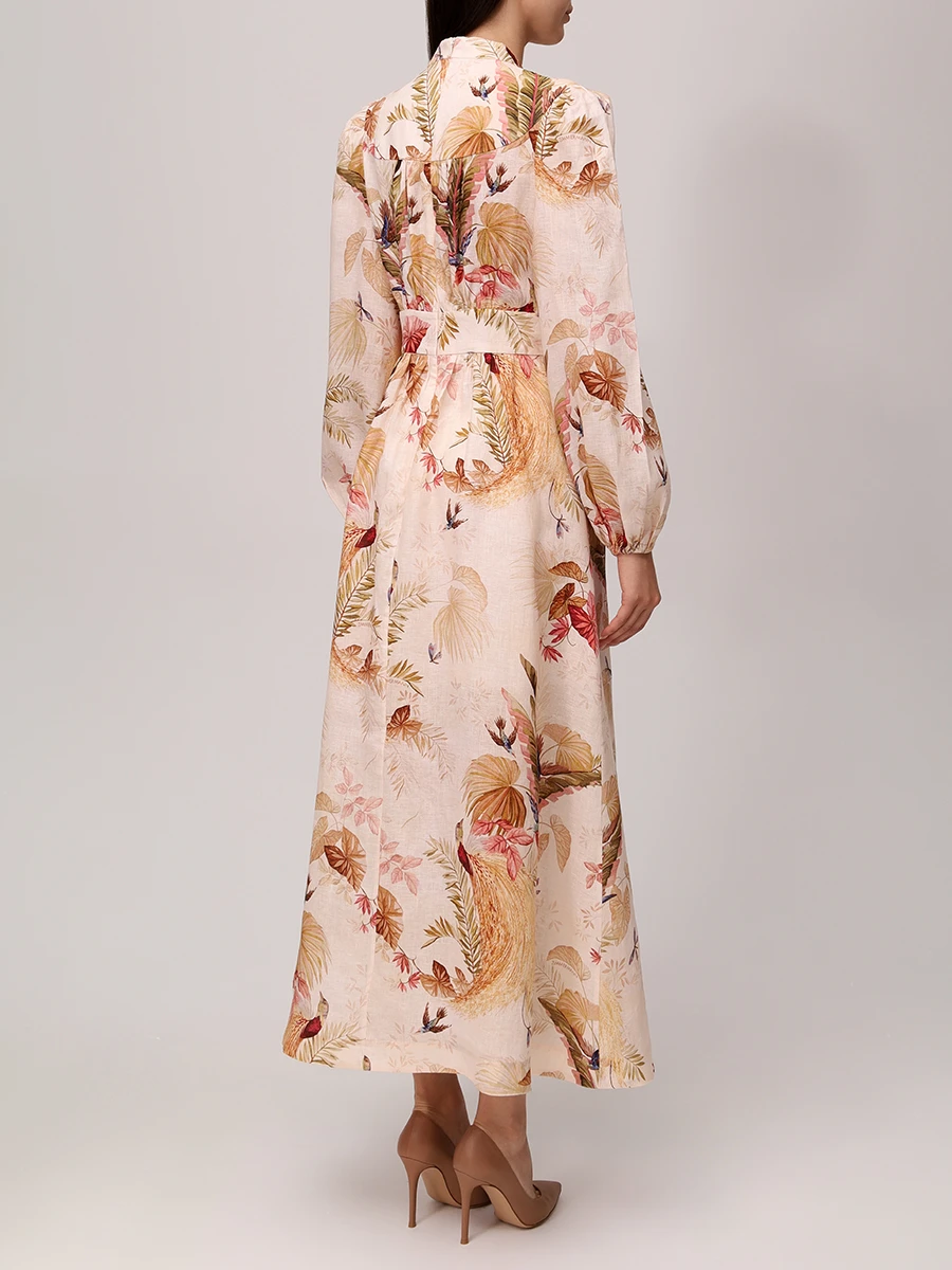 Платье льняное