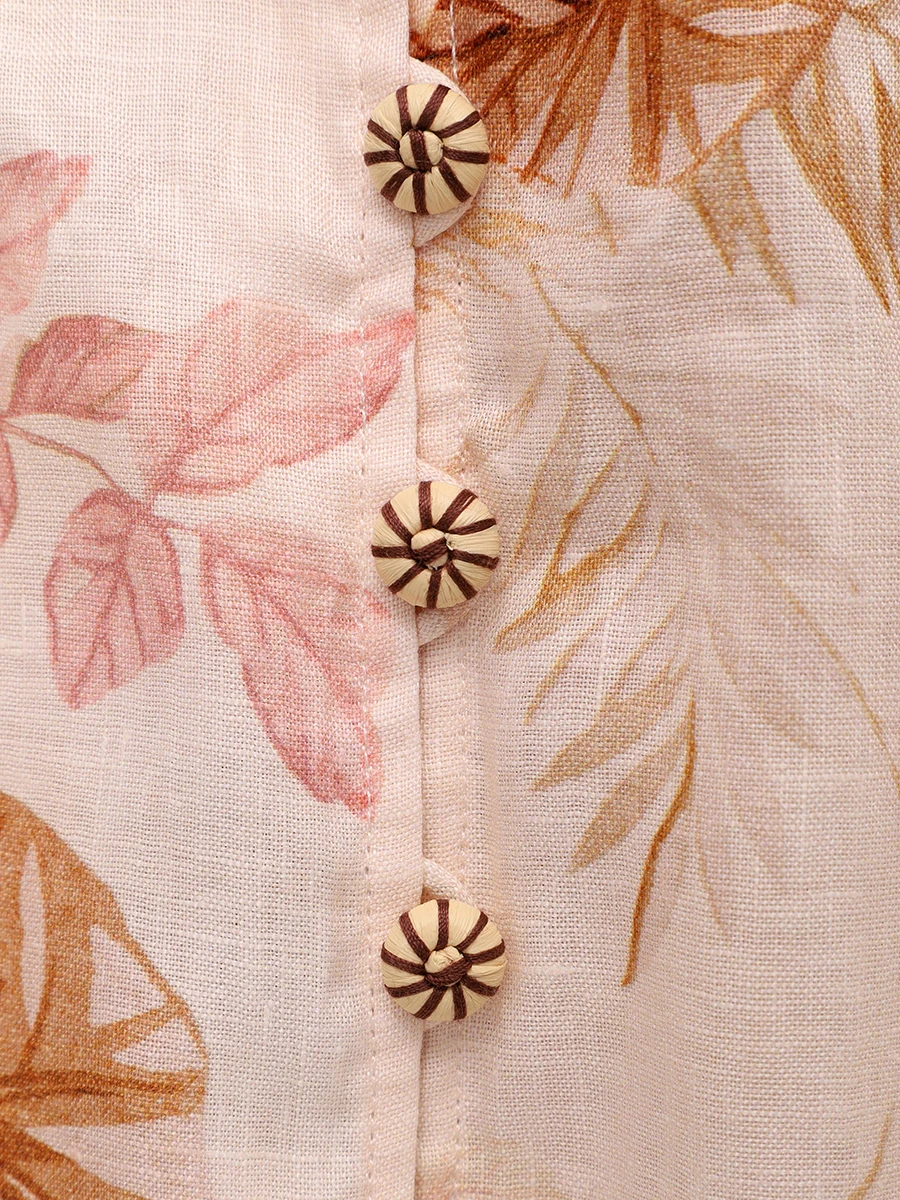 Платье льняное