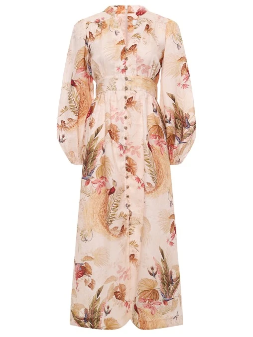 Платье льняное ZIMMERMANN