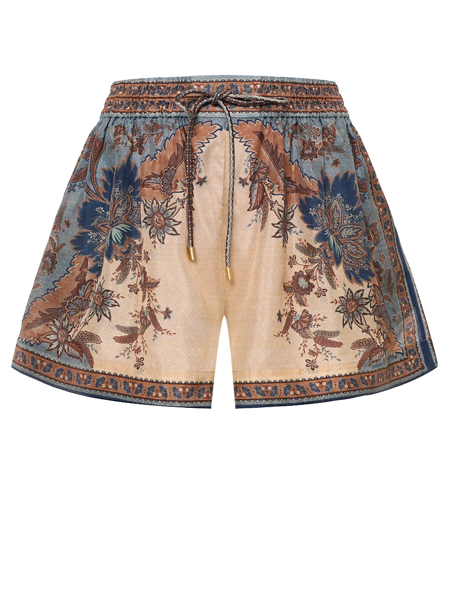 Шорты шелковые