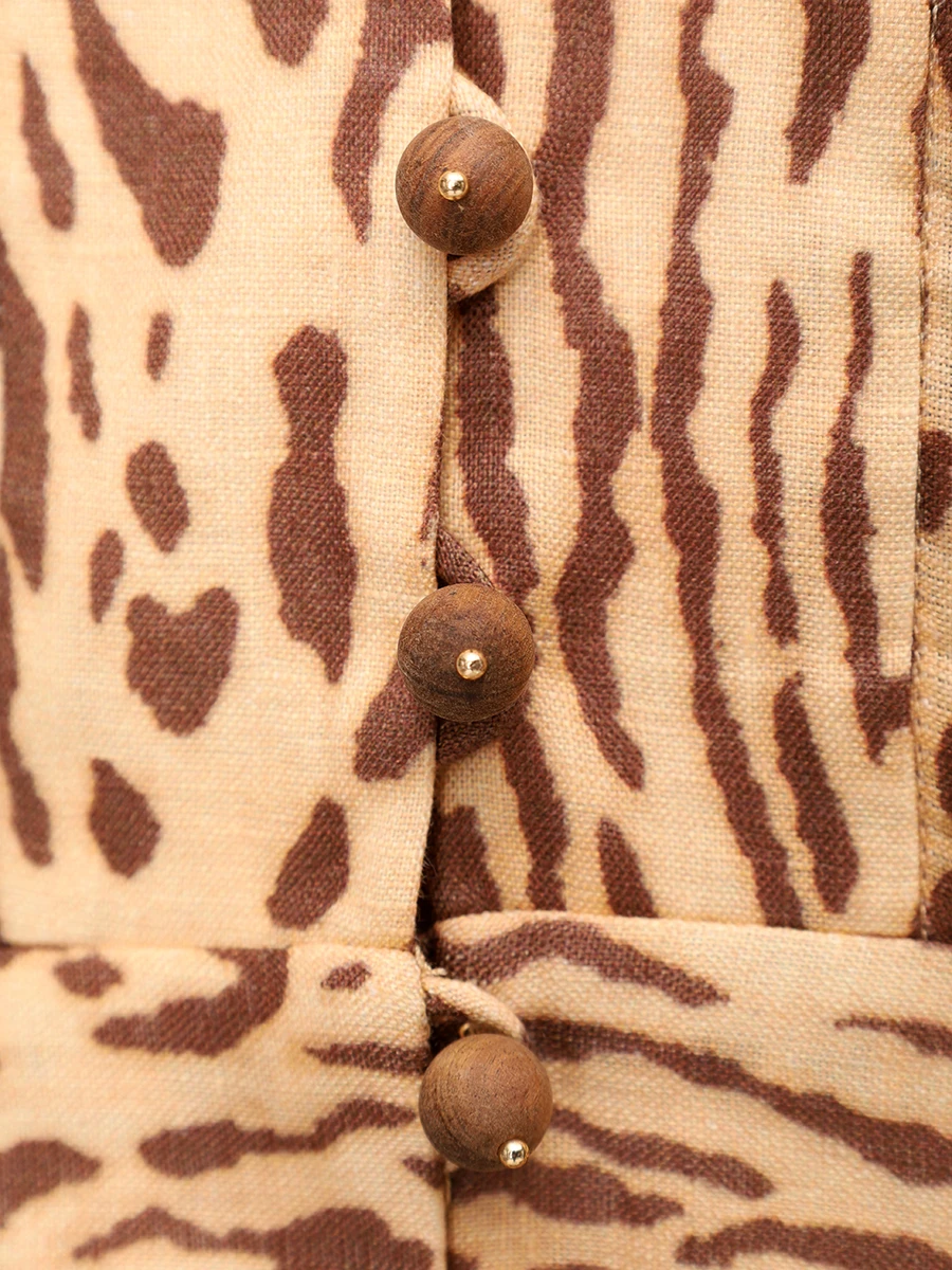 Платье льняное