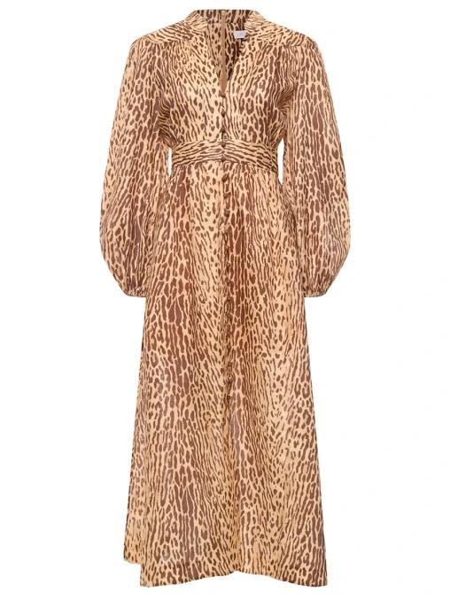 Платье льняное ZIMMERMANN