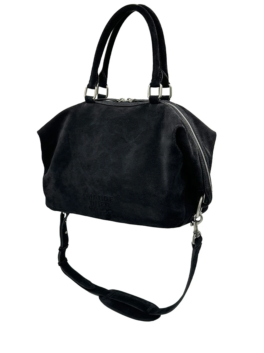 Сумка замшевая