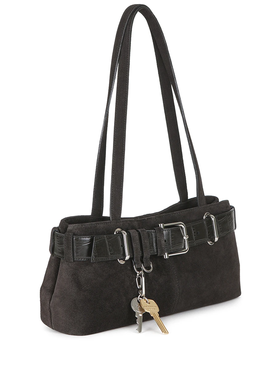 Сумка замшевая