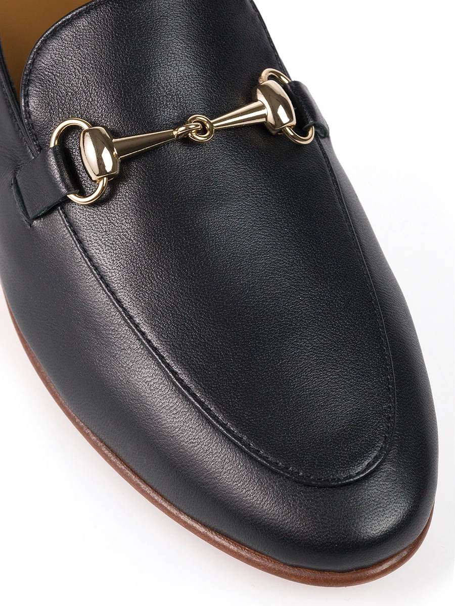 Лоферы кожаные