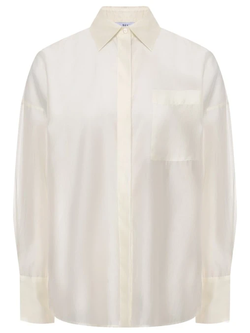 Рубашка из тенселя SEVEN LAB