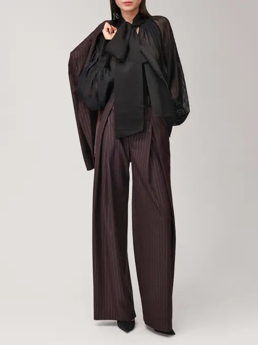 Блуза однотонная SEVEN LAB