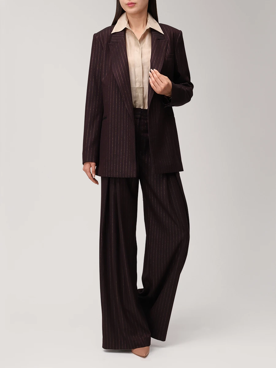 Брюки в полоску