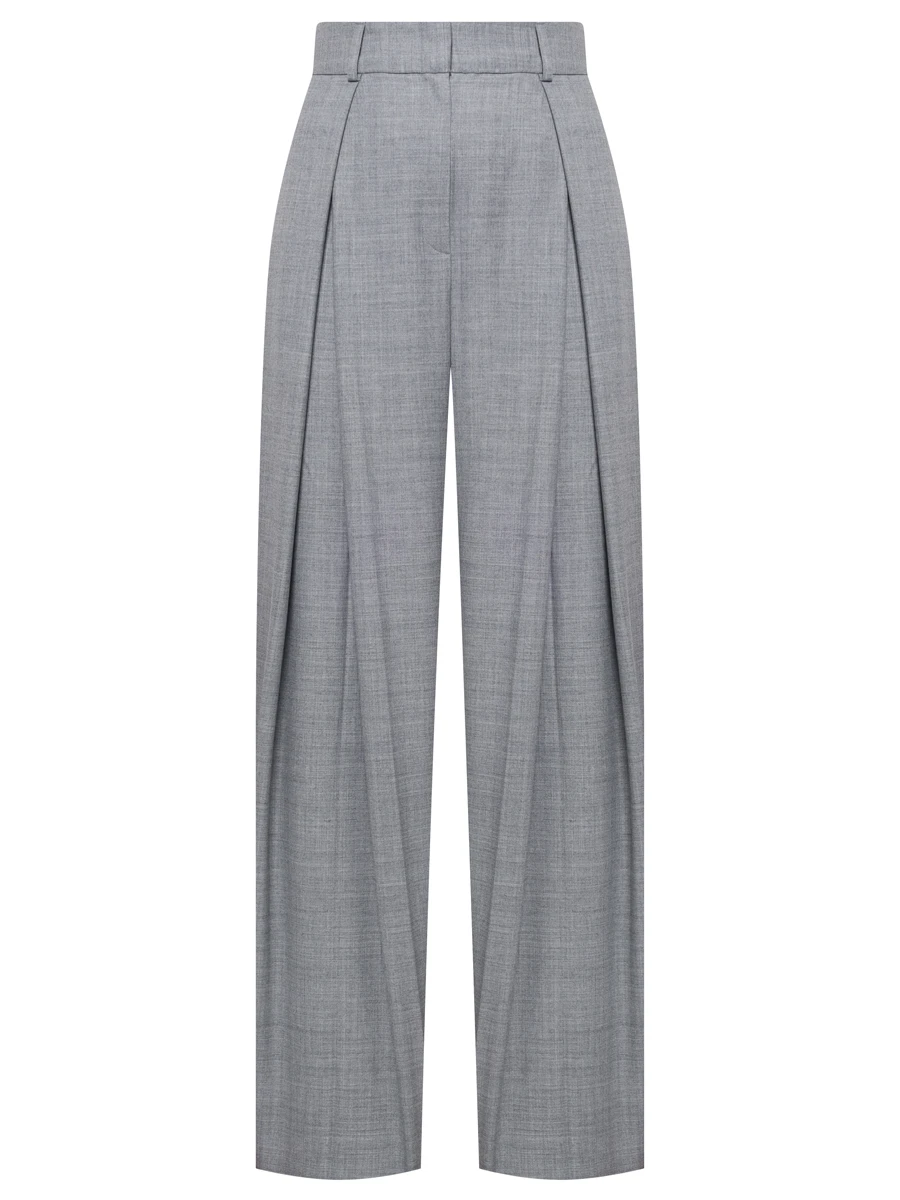 Брюки однотонные