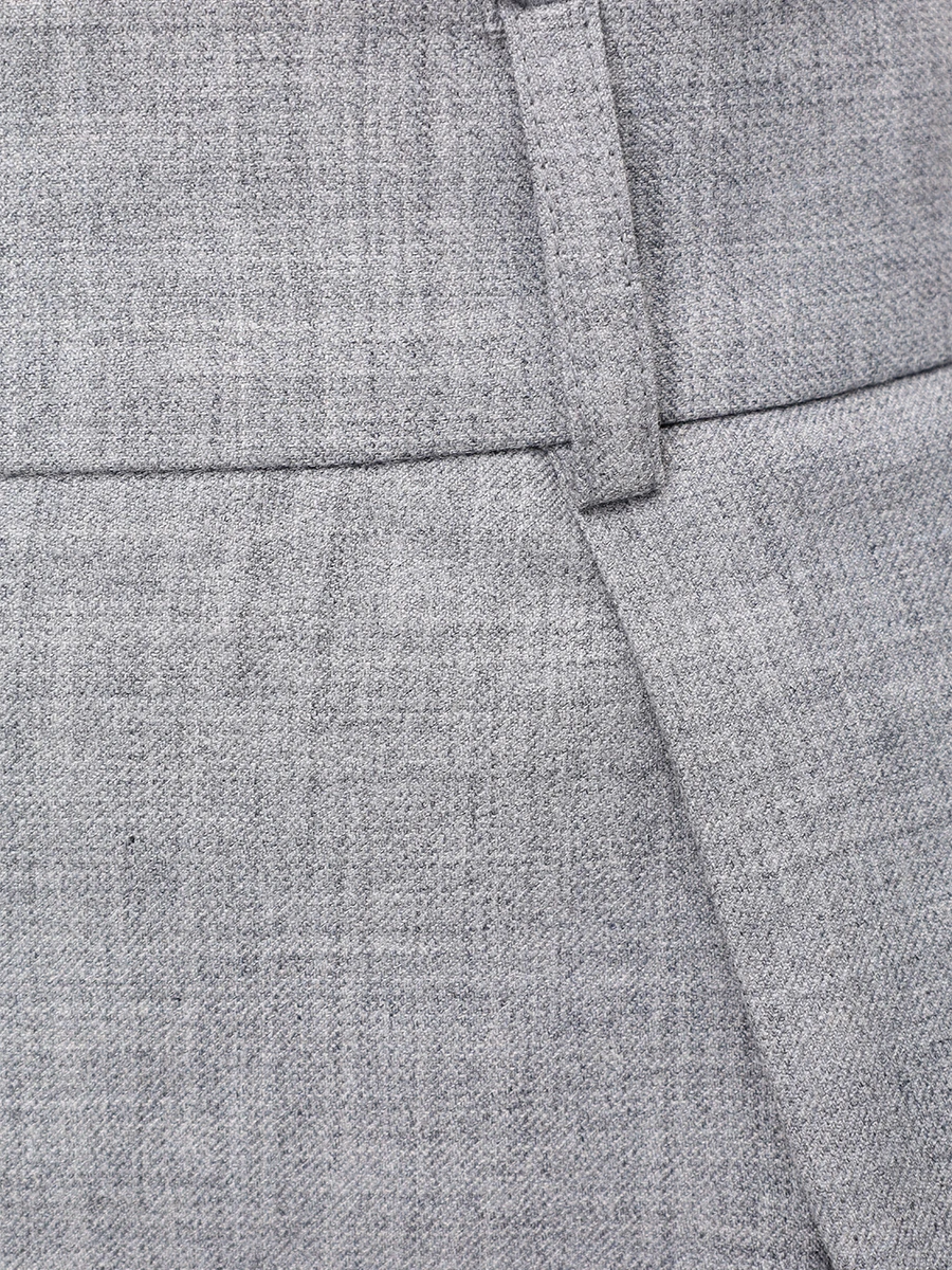 Брюки однотонные