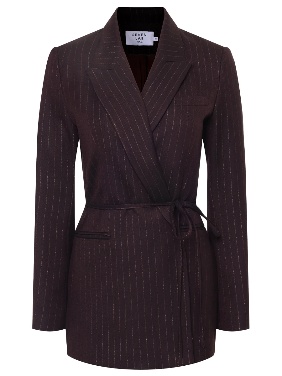 Пиджак в полоску