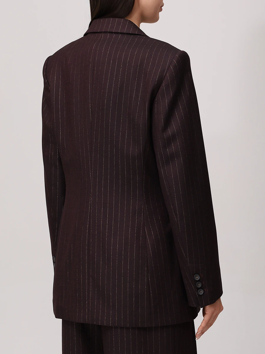 Пиджак в полоску