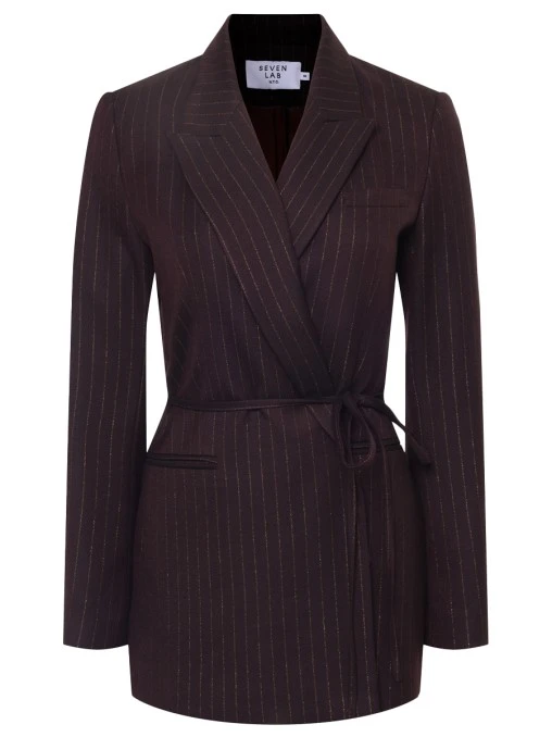 Пиджак в полоску SEVEN LAB