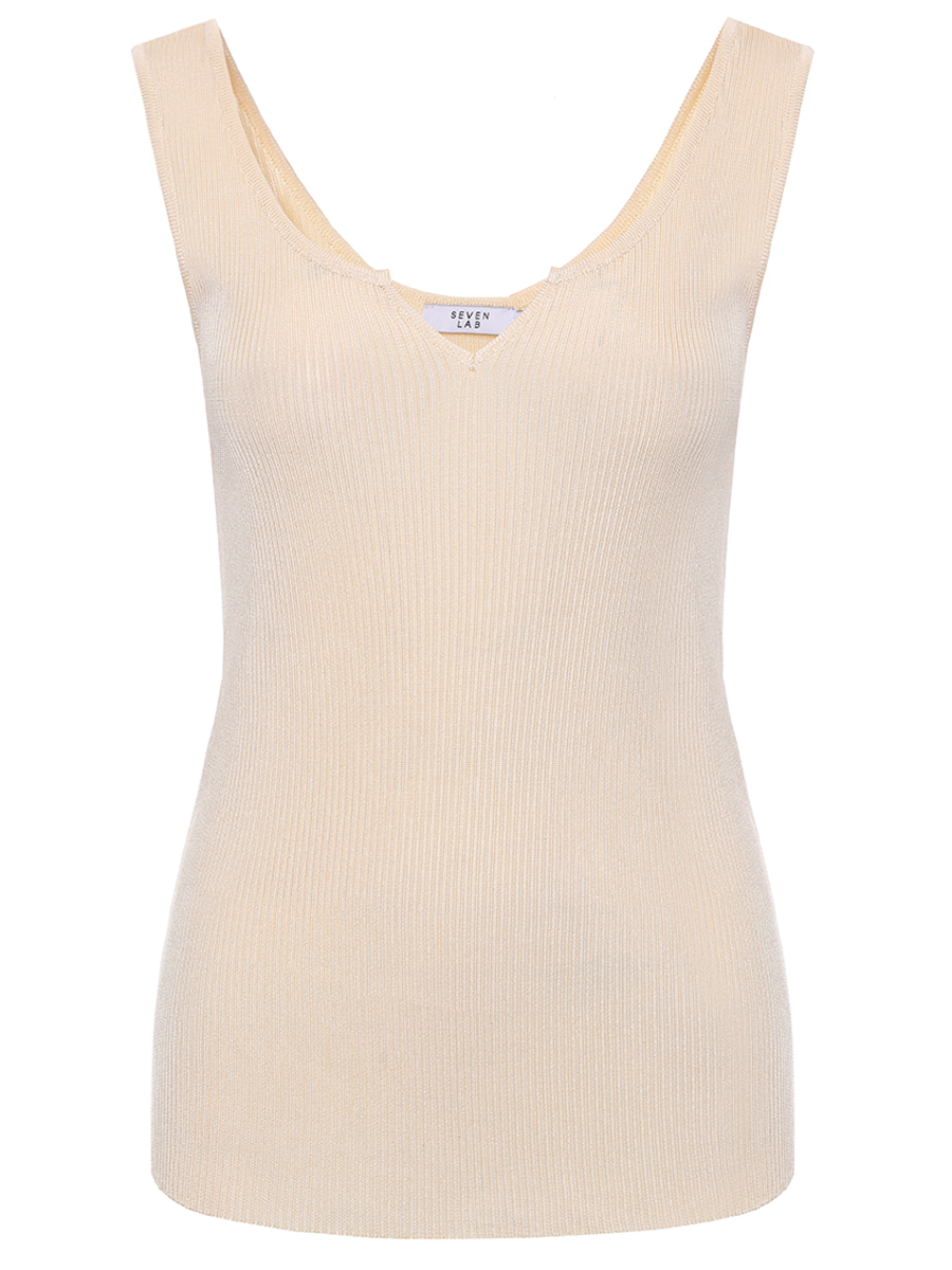 Топ из вискозы и шелка