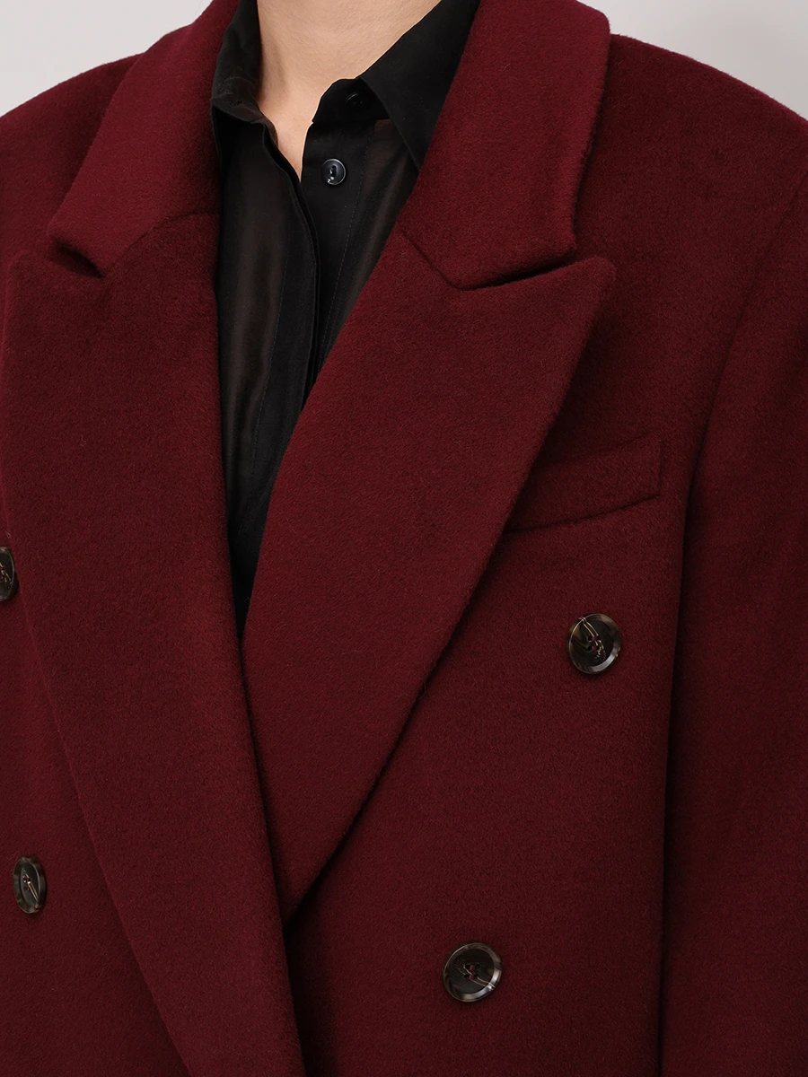 Пальто шерстяное