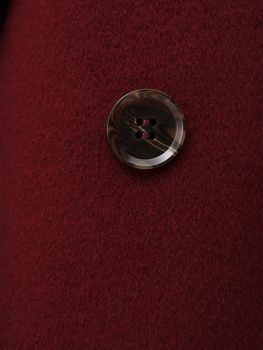 Пальто шерстяное