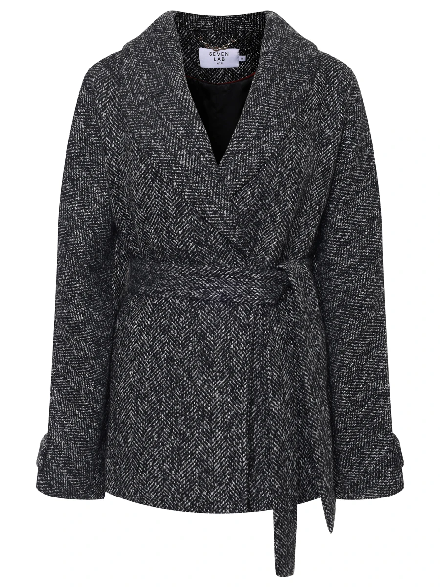 Полупальто шерстяное