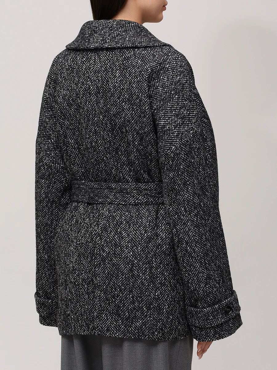 Полупальто шерстяное