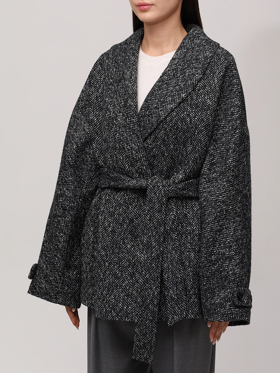 Полупальто шерстяное