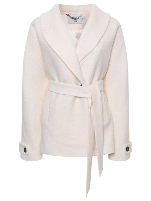 Полупальто шерстяное SEVEN LAB