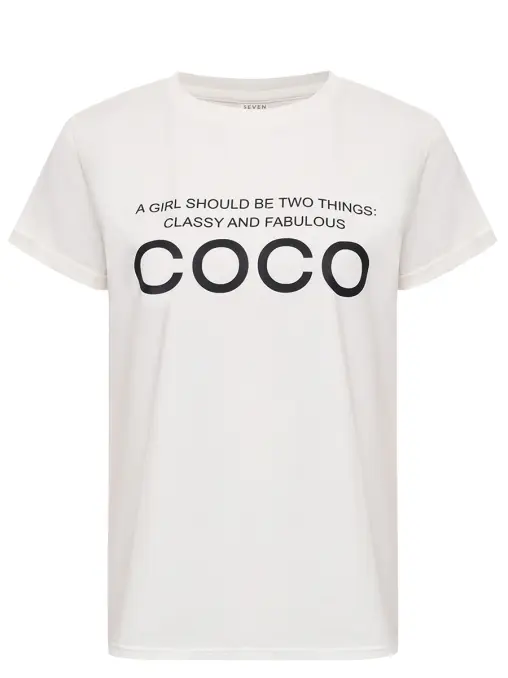 Футболка хлопковая SEVEN LAB