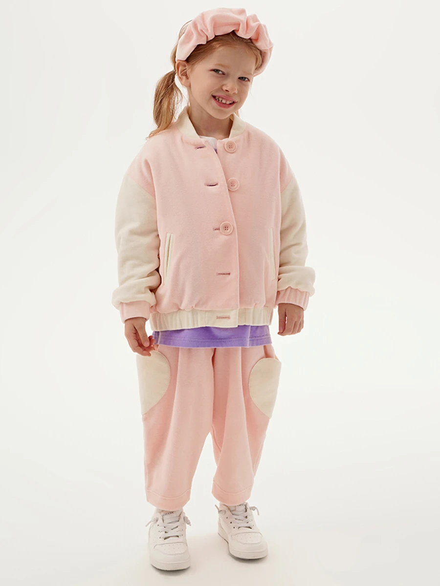 Бомбер Легкий Румянец из бархата