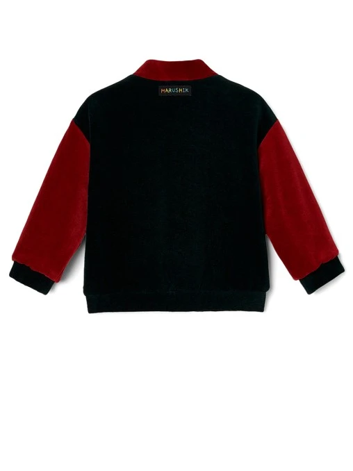 Бомбер Лесной Изумруд из бархата AMUR BY MARUSHIK