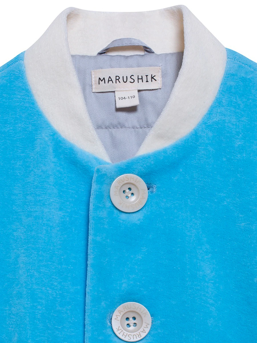 Бомбер Шепот Неба из бархата