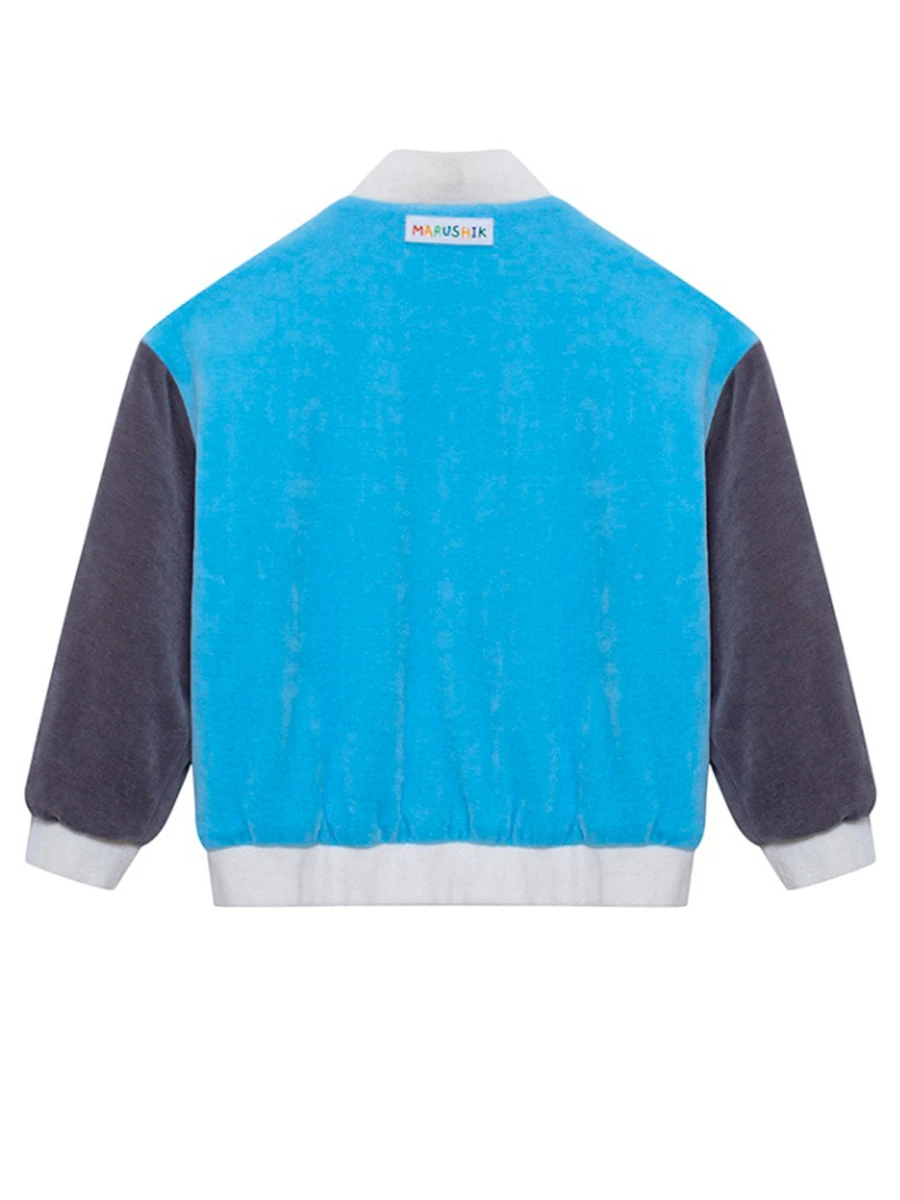 Бомбер Шепот Неба из бархата