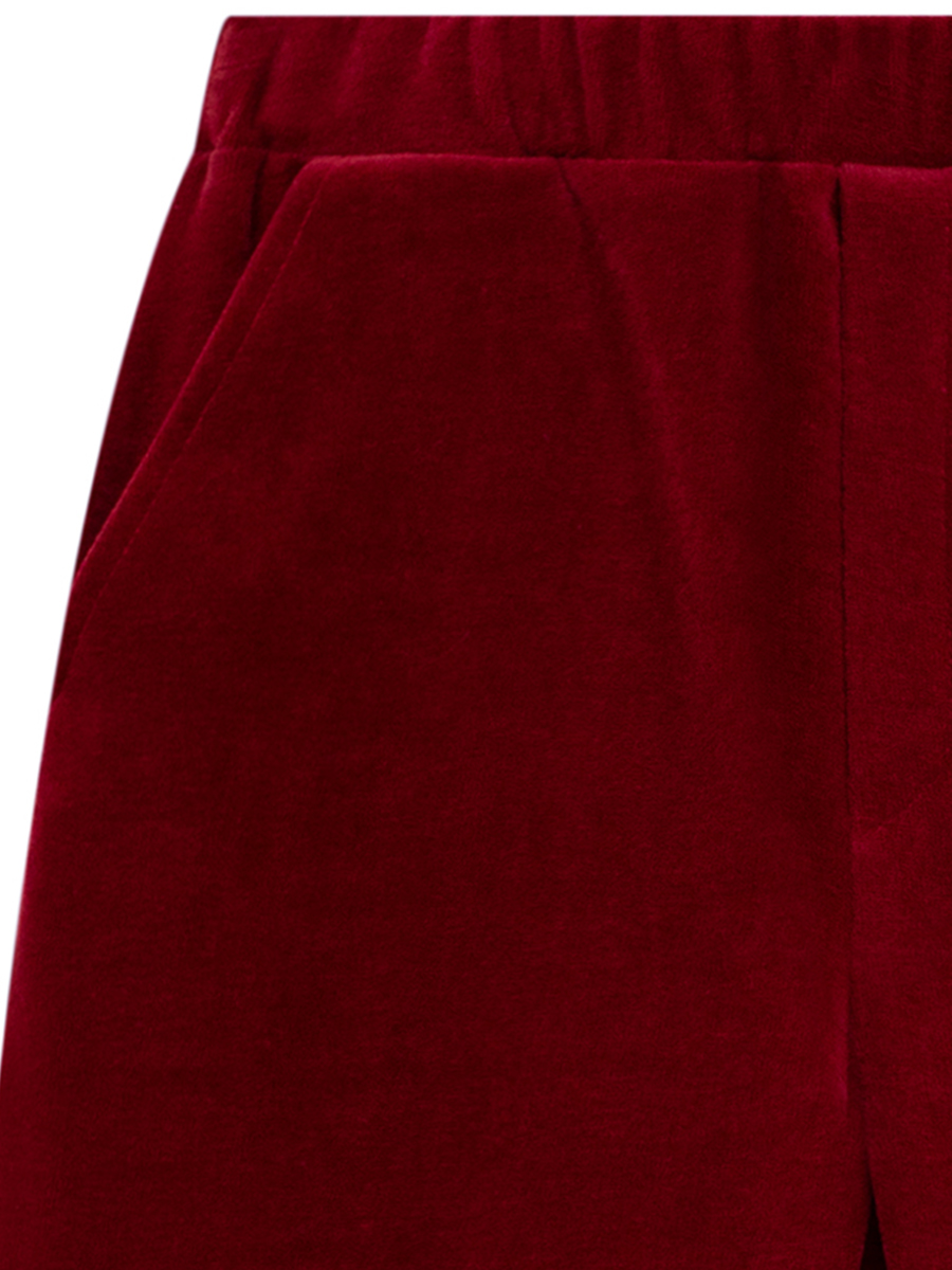 Брюки Вишневая Сказка из бархата