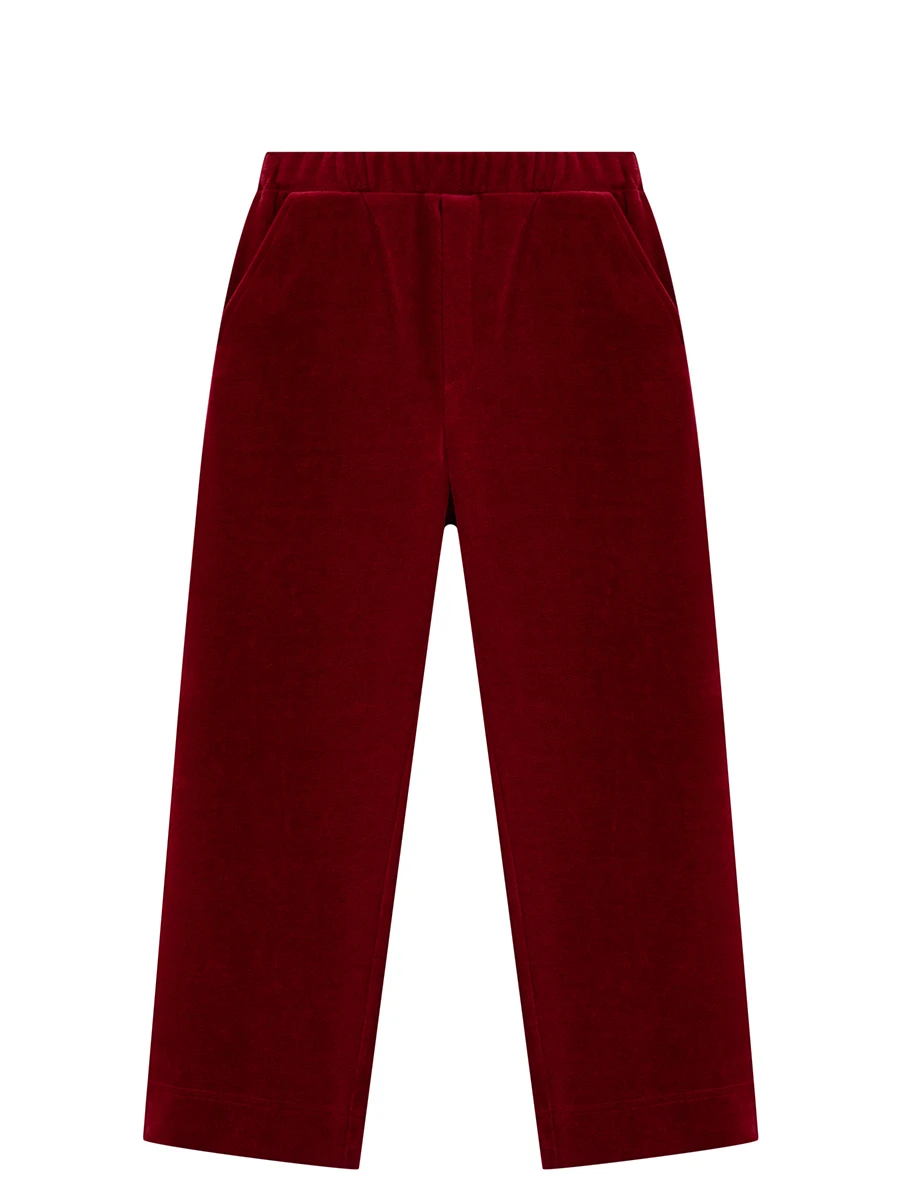 Брюки Вишневая Сказка из бархата