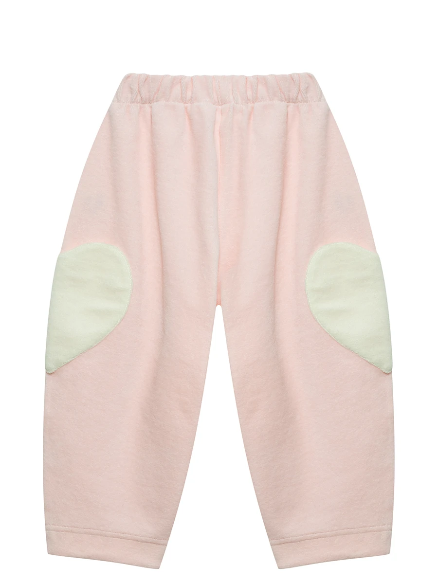 Брюки Легкий румянец из бархата