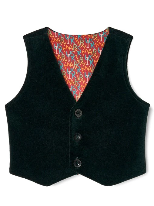 Жилет Лесной Изумруд из бархата AMUR BY MARUSHIK